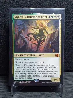 MTG - Sigarda, Champion of Light - Innistrad: Midnight Hunt 240/277 M - Image 1