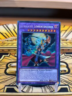 Yugioh Lunalicht Lowentanzerin Secret Rare RA04-DE053 - Image 1