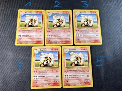 Pokemon TCG Arcanine Base Set 23/102 Regular 1999-2000 Wizards - Image 1
