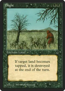 Blight Legends NM Black Uncommon MAGIC THE GATHERING MTG CARD ABUGames - Image 1