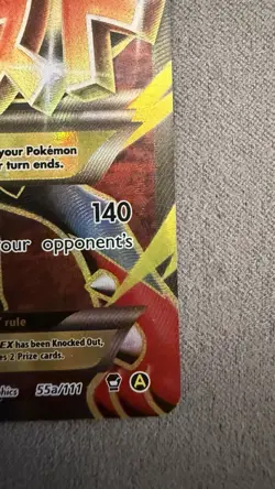 M Lucario EX 55a/111 - Full Art Promo NM-Mint Pokemon XY Furious Fists 055A/111 - Image 3