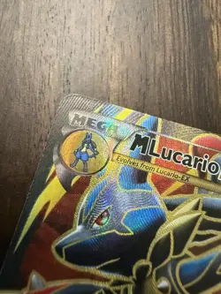 M Lucario EX - 55a/111 - Full Art Promo NM-Mint Pokemon XY-- Furious Fists - Image 5