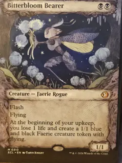 Bitterbloom Bearer (0310) (Showcase) MTG Lorwyn Eclipsed - NM - Image 1