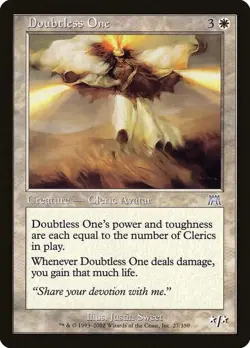 Doubtless One [Onslaught] Foil Near Mint - Image 1