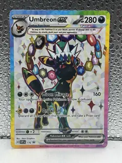 Pokemon Umbreon and Espeon Black Star Promo SVP175 SVP176 Figure Collection NM/M - Image 3