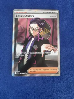 Boss’s Orders 256/217 Ultra Rare Full Art Pokemon TCG Ascended Heroes Mint - Image 1