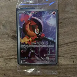 Pokemon TCG Phantasmal Flames Charcadet Pokemon Centre Stamped Promo 022 Sealed - Image 2
