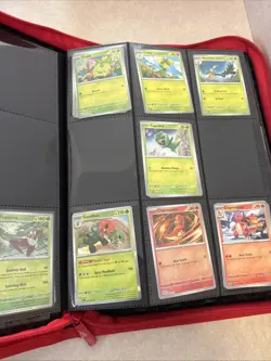 Pokemon Obsidian Flames Binder Base Set Holo Reverse Holo - Image 4