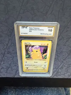 GEM MINT Pokemon: Pikachu Yellow Cheeks #58/102 Base Set WOTC Vintage 1999 -C119 - Image 4