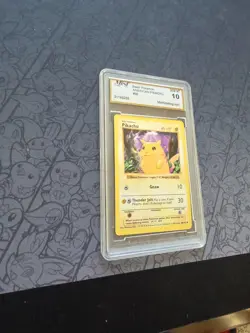GEM MINT Pokemon: Pikachu Yellow Cheeks #58/102 Base Set WOTC Vintage 1999 -C119 - Image 5