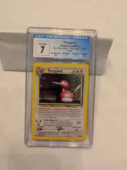 Pokemon 2001 Neo Revelation Porygon2 | Holo 12/64 | CGC 7 + Sub Grades - Image 1