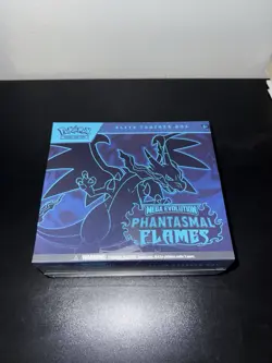 Pokemon TCG Mega Evolution Phantasmal Flames Elite Trainer Box ETB New/Sealed - Image 1