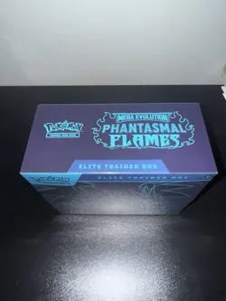 Pokemon TCG Mega Evolution Phantasmal Flames Elite Trainer Box ETB New/Sealed - Image 3