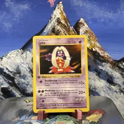 Jynx - 031/102 Pokemon Base Set (Shadowless) - 1st Edition Damaged - Image 1