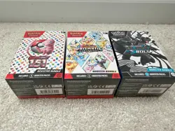 Pokemon Booster Bundle X3 | 151, Prismatic Evolutions, Black Bolt - Image 2