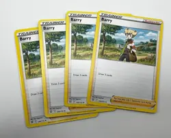 Pokemon Card 2022 Brilliant Stars Playset Barry 130/172 x4 4x - Image 1