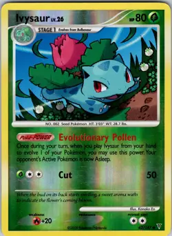 Ivysaur 62 Supreme Victors Pokemon TCG LP Reverse Holo - Image 1