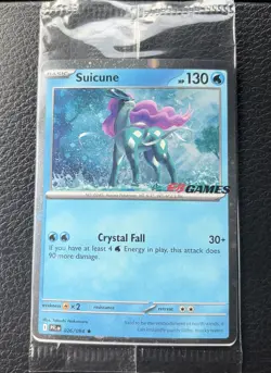 Suicune 026/094 EB Games Stamped Promo Holo Phantasmal Pokemon Card - SEALED - Image 1