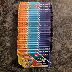 Play! Pokemon Prize Pack Series 1 One SEALED! X4 Packs - Image 1