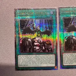 Yugioh! 3x NM-LP Forbidden Droplet RA01-EN064 (Quarter Century Secret) 1st Ed - Image 2
