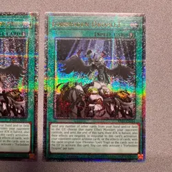 Yugioh! 3x NM-LP Forbidden Droplet RA01-EN064 (Quarter Century Secret) 1st Ed - Image 4