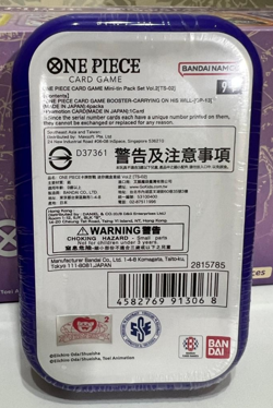 One Piece Card Game Vol.2 Mini Tin (Set of 6 pcs) Japanese Asian Limited SEALED - Image 3