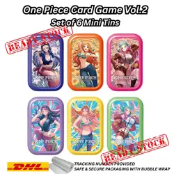 One Piece Card Game Mini-tin Set Vol.2 TS-02 Asian Limited - Set of 6 Mini Tins - Image 2