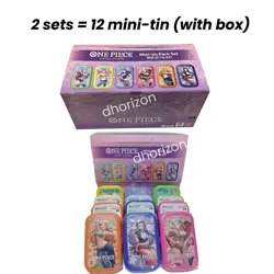 One Piece Card Game Mini-tin Set Vol.2 TS-02 Asian Limited - Set of 6 Mini Tins - Image 2