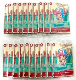 20 Packs One Piece Mcdonald's Chopper Promo Card 2025 Japanese Sealed - Image 1