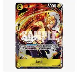 Sanji (Online Regional 2024) [Participant] - One Piece Promotion Cards (OP-PR) - Image 1