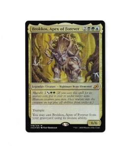 MTG Magic Brokkos, Apex of Forever 179/274 M IKO EN Foil Card NM - Image 1