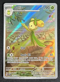 Dolliv 200/198 Scarlet Violet Base Illustration Rare Holo Pokemon TCG Card NM - Image 1