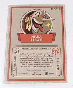 Cuphead Out Of The Cards Hilda Berg II 014/160 Confetti Holo 132/200 - Image 2