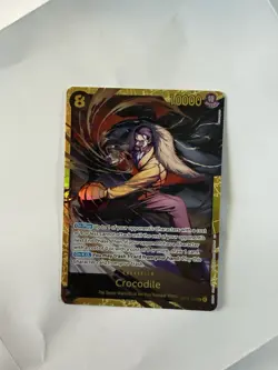 Crocodile Op14 120 Secret Rare One Piece Card Game TCG English Mint Condition - Image 1