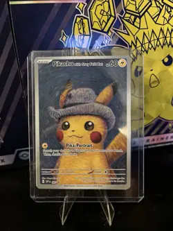 Pikachu with Grey Felt Hat 085 Sv: Scarlet & Violet Promo Cards Regular - Image 1
