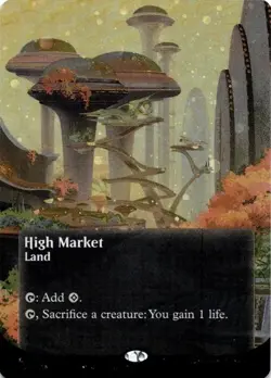 High Market #0153 (Borderless) (GALAXY FOIL) Edge of Eternities: Stellar Sights - Image 1