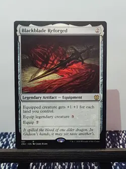 Blackblade Reforged Commander: Zendikar Rising - Rare - MTG - 107 -M/NM - Image 1