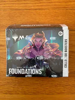 Foundations Collector Booster Box Sealed MTG Magic the Gathering English NEW - Image 3