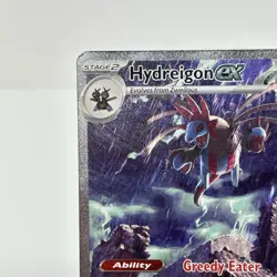 Pokemon TCG Hydreigon EX 169/086 White Flare Special Illustration Rare NM - Image 2