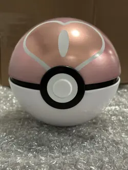 Pokemon Love Ball Tin J21 EMPTY NO PACKS. Includes Eevee Coin - Image 1