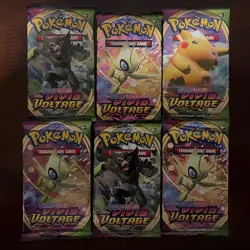 Vivid Voltage Booster Pack - 6xNEW English Factory Sealed Pokemon 2020 - Image 1