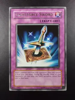 YUGIOH 2002 | LIGHTFORCE SWORD | PSV-005 | NA PRINT | RARE | NEAR MINT - Image 1