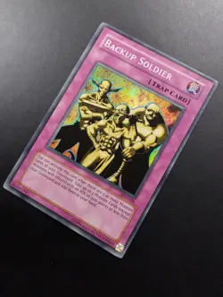 YUGIOH 2002 | BACKUP SOLDIER | PSV-028 | OLD NORTH AMERICAN PRINT | NEAR MINT - Image 3