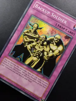 YUGIOH 2002 | BACKUP SOLDIER | PSV-028 | OLD NORTH AMERICAN PRINT | NEAR MINT - Image 5