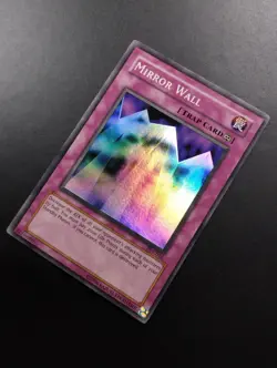 YUGIOH 2002 | MIRROR WALL | PSV-016 | NORTH AMERICAN PRINT | EXCELLENT - NM - Image 3