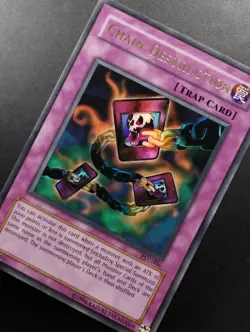 YUGIOH 2002 | CHAIN DESTRUCTION | PSV-006 | NORTH AMERICAN PRINT | NEAR MINT - Image 5