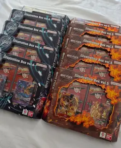 *LOT OF 10 (5 sets)* One Piece Illustration Box Vol. 5 and 6 - Image 2