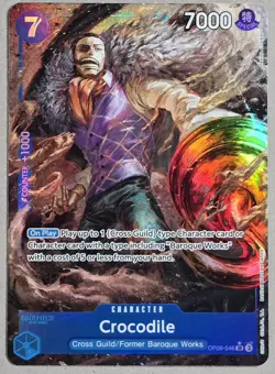 Crocodile (046) (Parallel) - Emperors in the New World (OP09) One Piece TCG Holo - Image 1