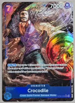Crocodile (046) (Parallel) - Emperors in the New World (OP09) One Piece TCG Holo - Image 3