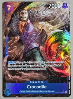 Crocodile (046) (Parallel) - Emperors in the New World (OP09) One Piece TCG Holo - Image 5